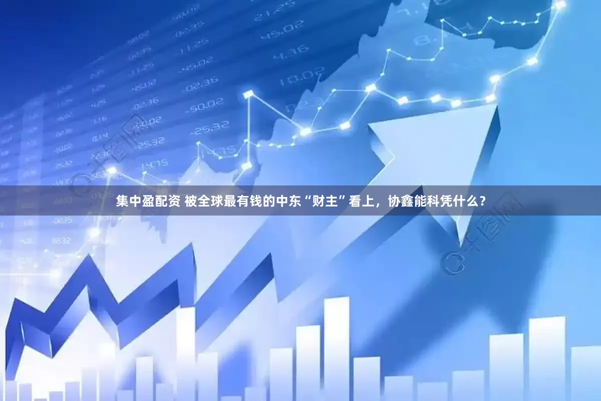 集中盈配资 被全球最有钱的中东“财主”看上，协鑫能科凭什么？