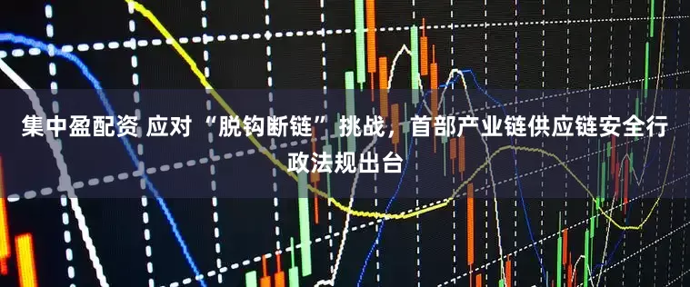 集中盈配资 应对 “脱钩断链” 挑战，首部产业链供应链安全行政法规出台